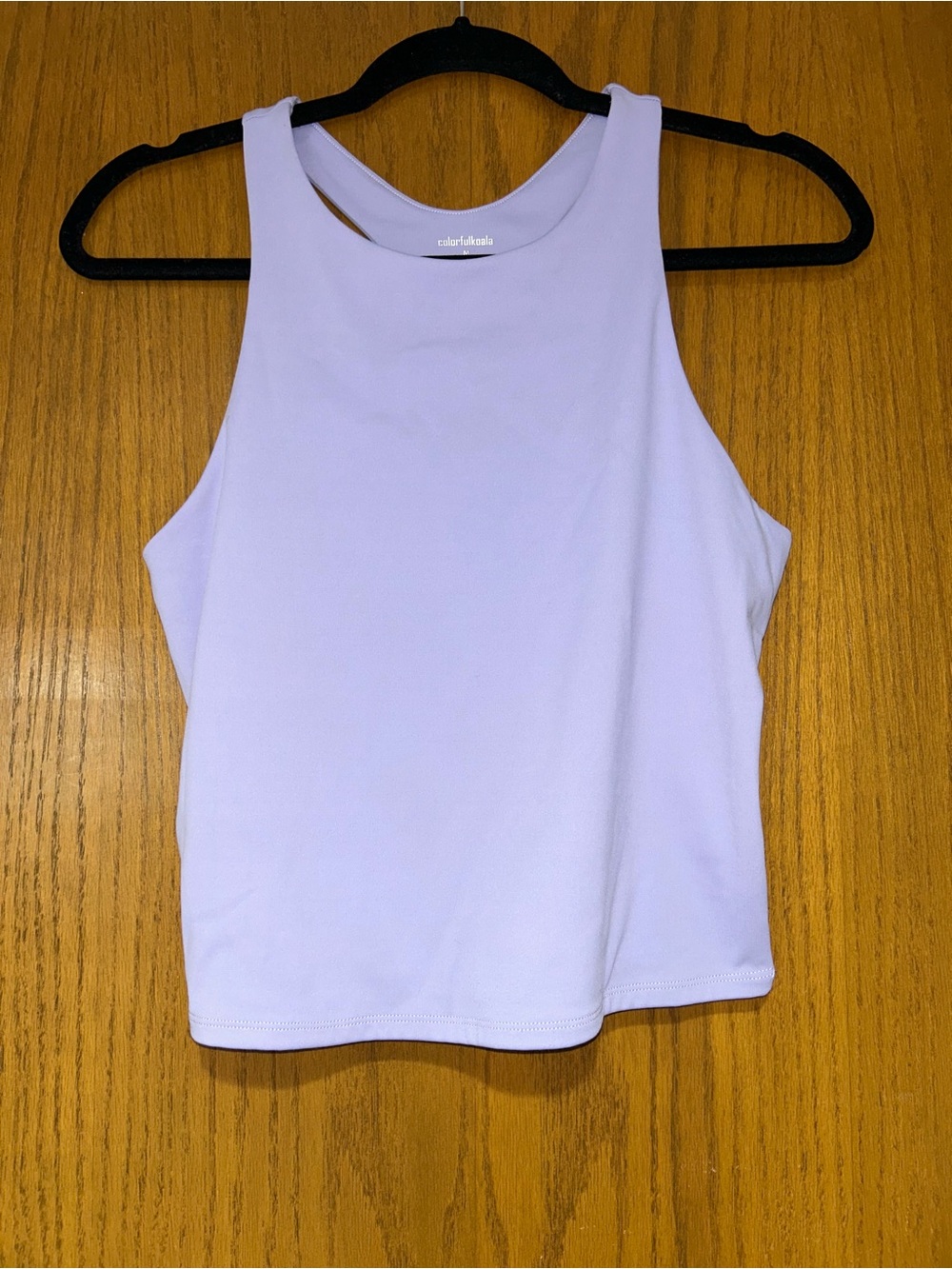 Women's Lilac Racerback Tank Top